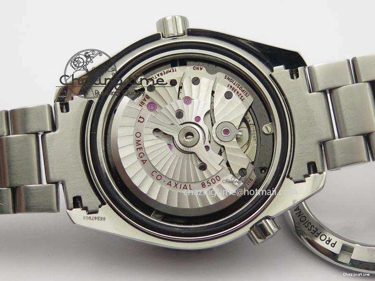 0518 Planet Ocean SS Bp Maker 45mm Black Bezel On SS Bracelet A OnTrend 8218